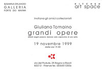 Giuliano Tomaino “Grandi opere”