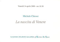 Michele Chiossi “La nascita di Venere”
