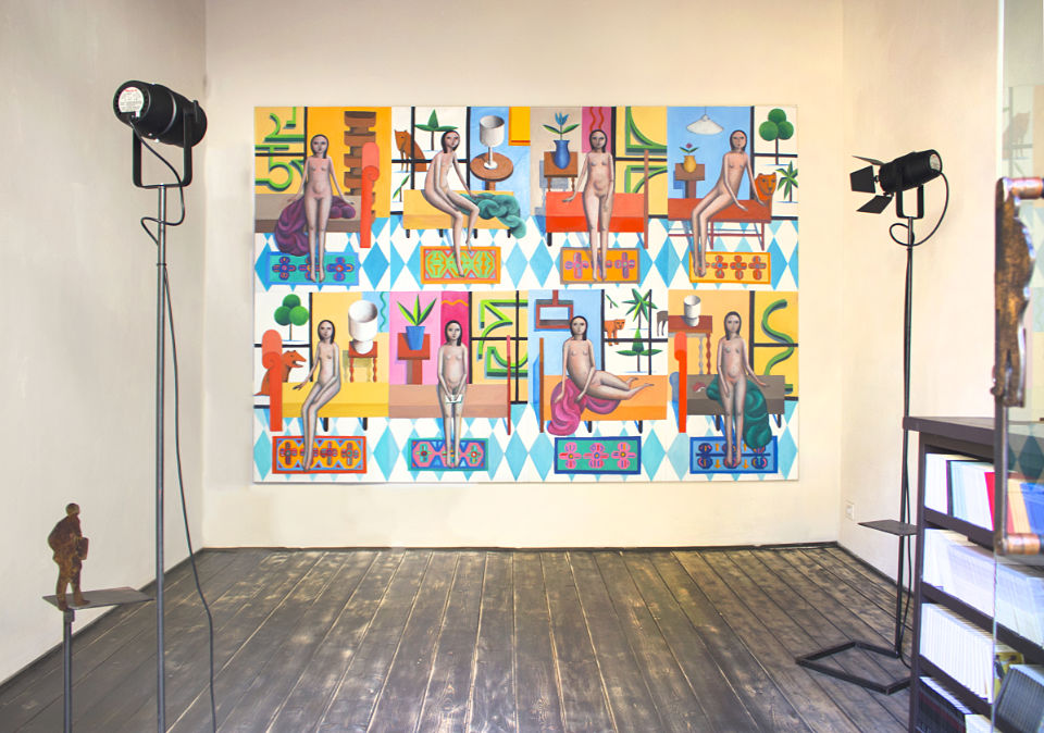 Giacomo Piussi, Big Leger (300x200 cm), marzo 2020