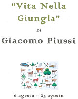 Giacomo Piussi “Vita nella Giungla”